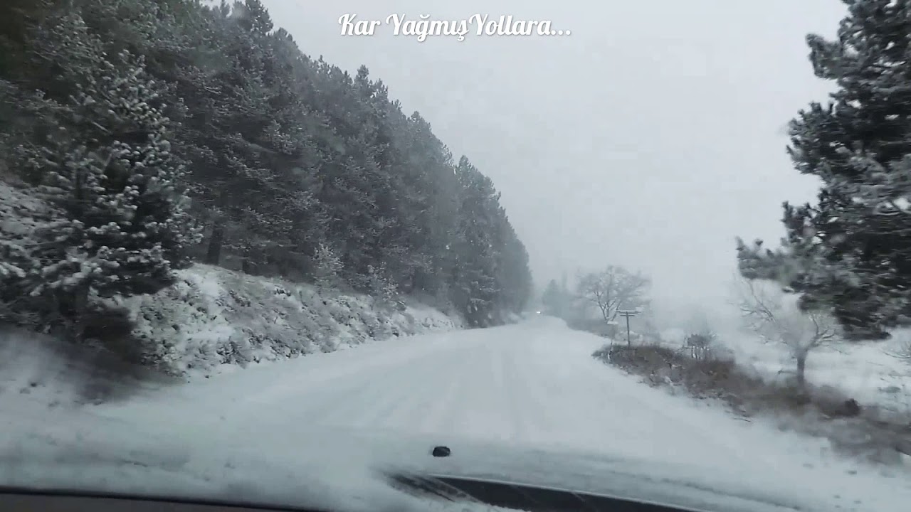 Kar Yağmış Yollara.. Ödemiş Bozdağ /Aralık 2018