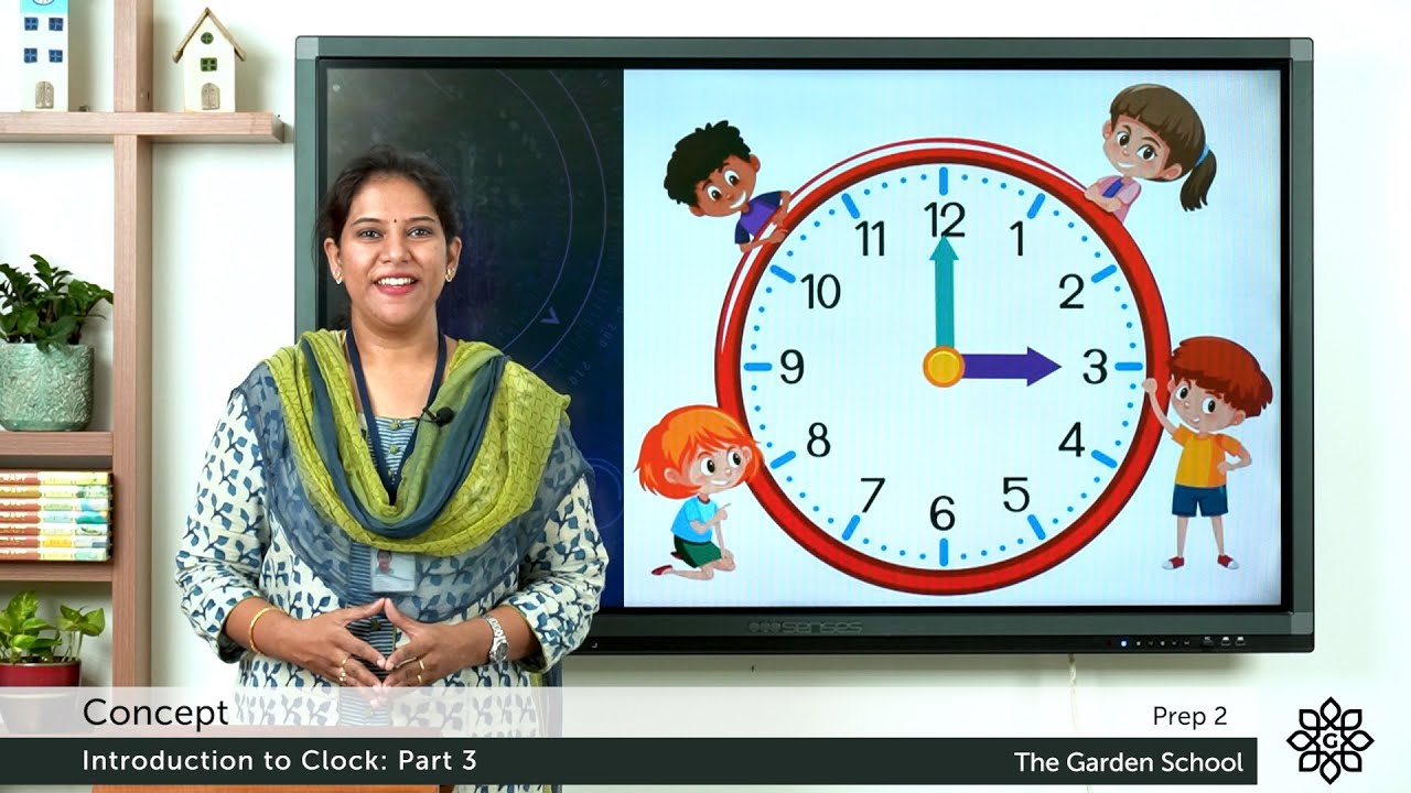 Prep 2 Concept Introducing Clock Part 3 | Explained in Malayalam