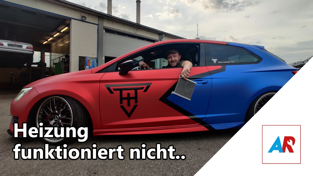 Heizung funktioniert nicht.. Wärmetauscher verstopft?! | Seat Leon Cupra 280