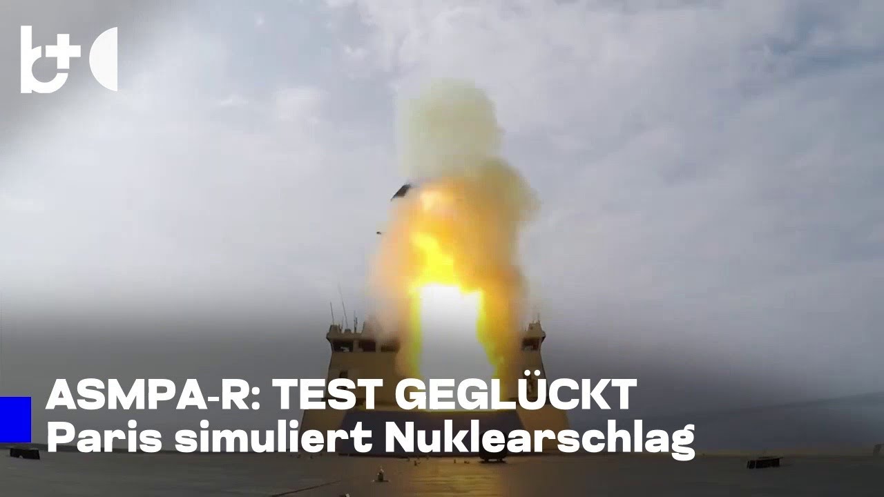 Frankreich testet Nuklearrakete / NATO-Verb&uuml;ndeter modernisiert sein Arsenal