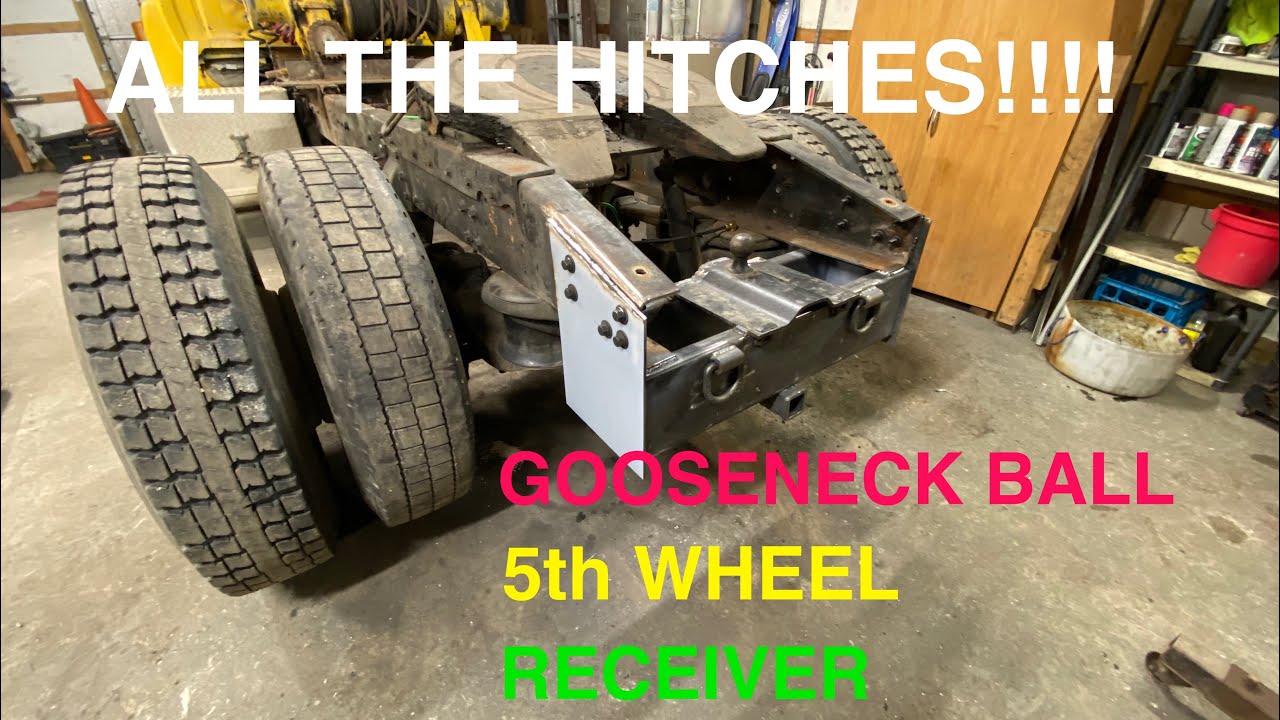 Ford L9000 Episode 13: Complete Semi Truck Brakes & Hubs, plus a BEEFY Trailer Hitch!
