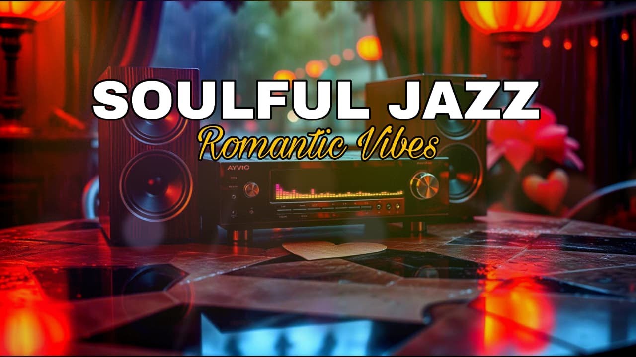 Romantic Soulful Jazz Night | Smooth Jazz for Cafe, Lounge & Relax