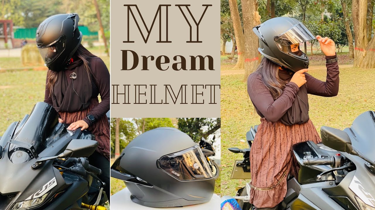 My Dream Helmet।full review।Price@Ladybikershova77