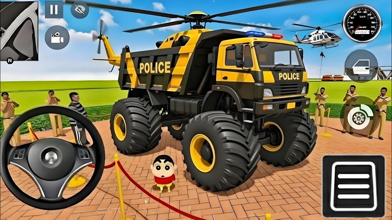 🤑Indian Thift Auto Simulator😍Purchase by Spiderman🕷️Police Dumper Truck🔥 | Train City Mission😱 Game🥳