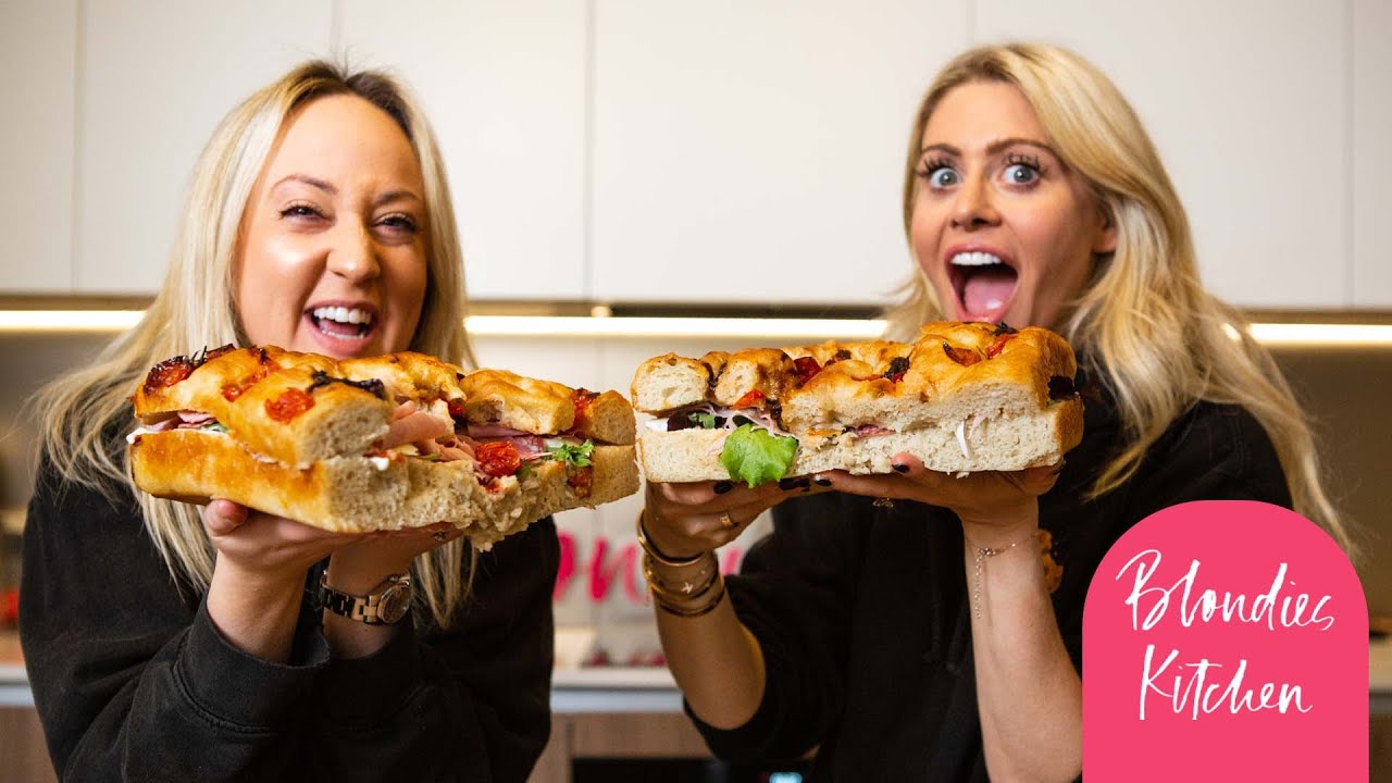 THE BEST ITALIAN FOCACCIA SANDWICH | Blondies Kitchen Channel