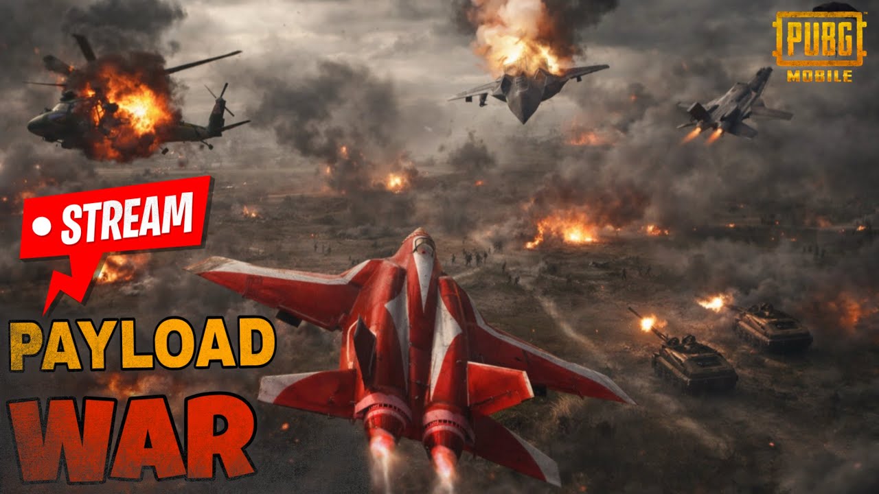 💥PUBG Mobile PAYLOAD Mode stream💥 | Blitz is live🔥