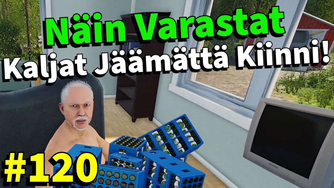 NÄIN VARASTAT YRJÖN KALJAT HUOMAAMATTOMASTI | UUSI PÄIVITYS #120 | Finnish Cottage Simulator