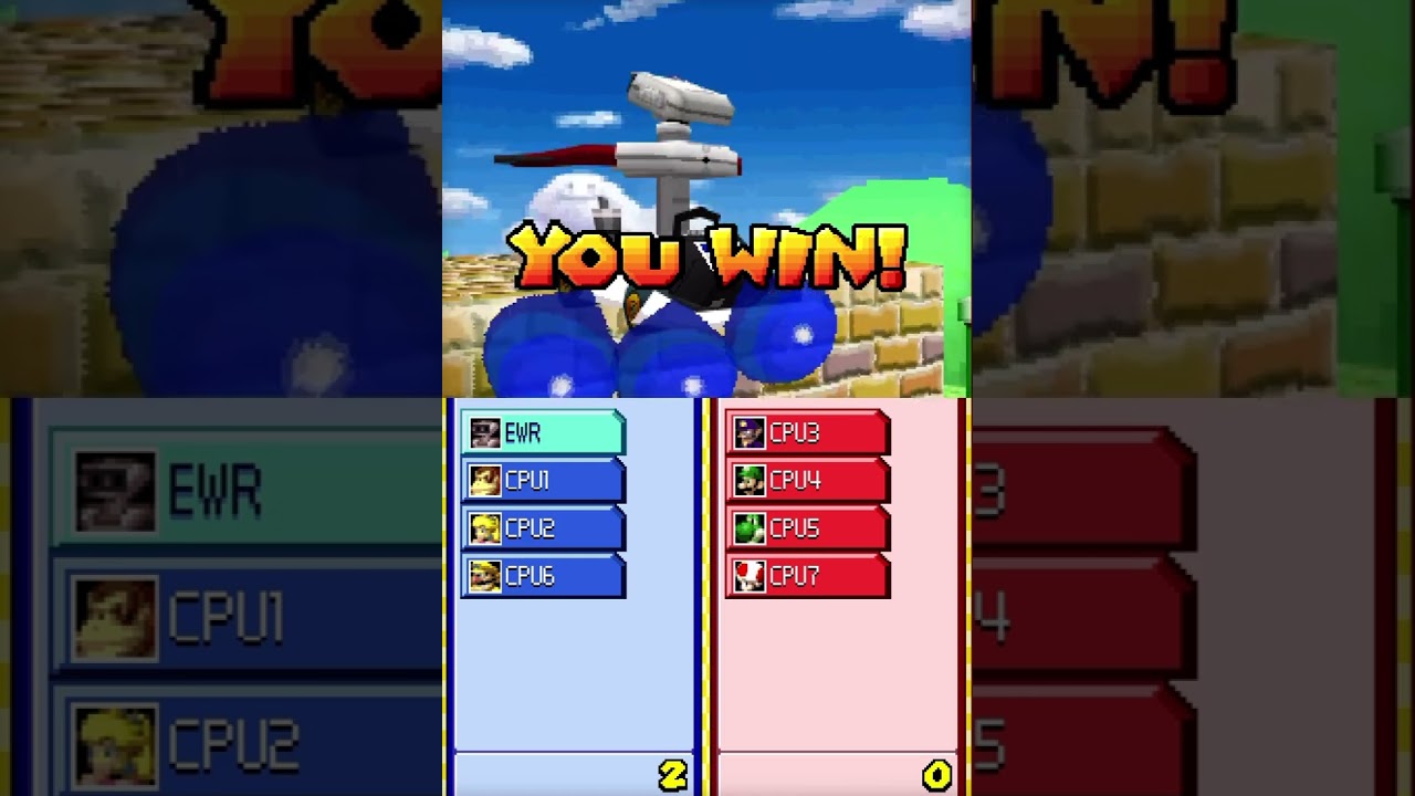 Playing Mario Kart DS As White ROB