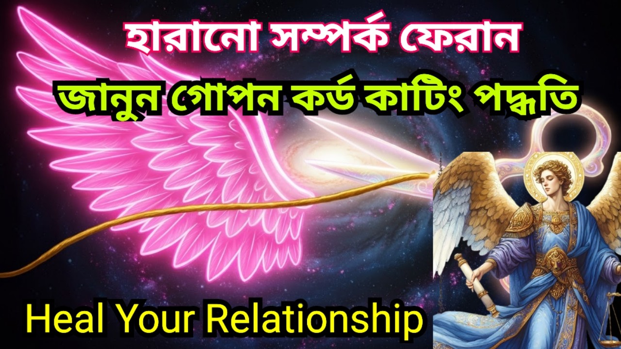 সম্পর্ক ঠিক করার এঞ্জেলিক পদ্ধতি | কর্ড কাটিং কি ও কেন প্রয়োজন? Cord Cutting Technique