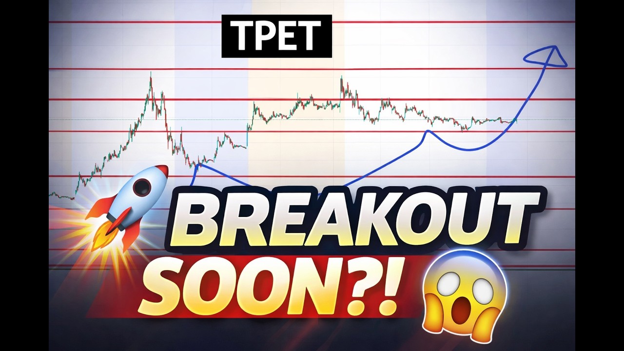 #TPET 🔥 higher support building! watch for a breakout next week! $TEPT