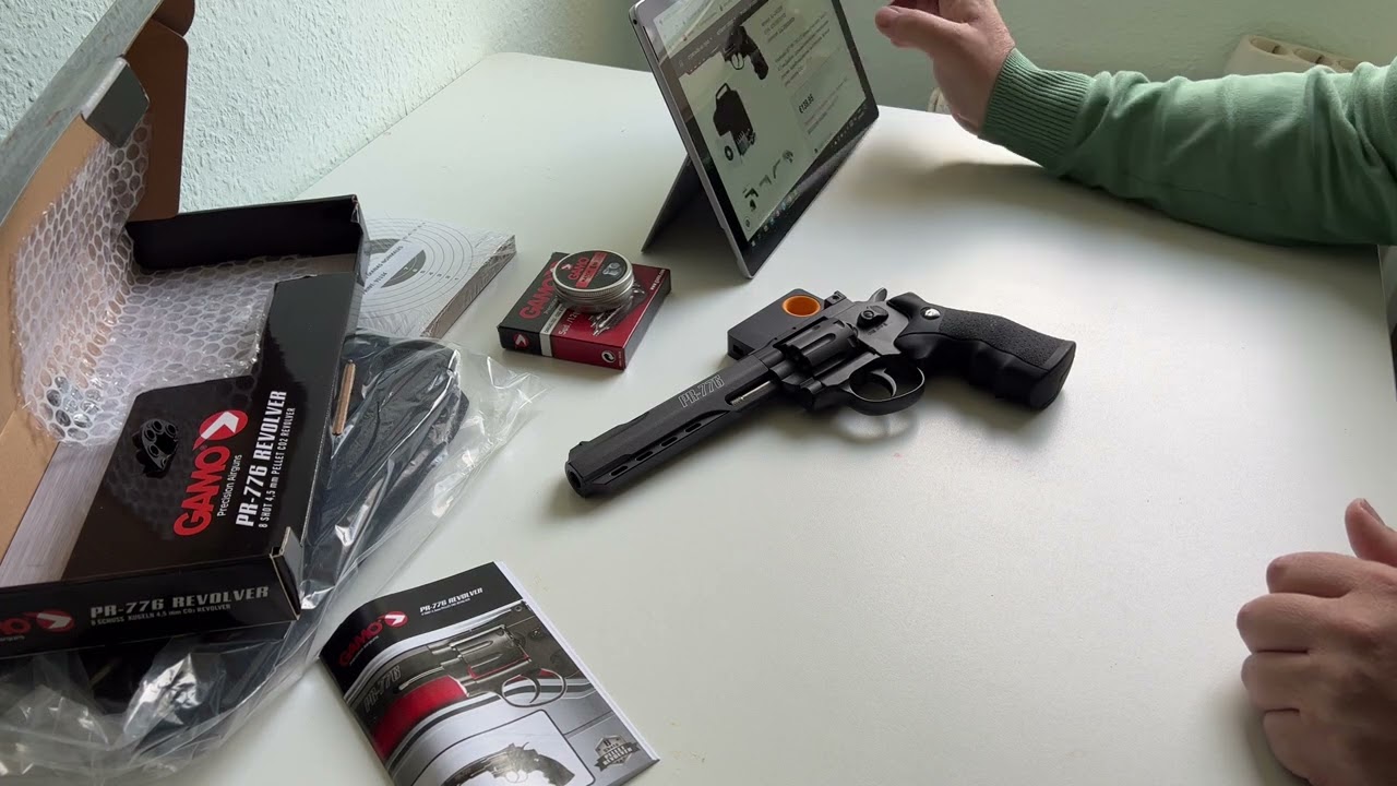 Gamo Co2 Revolver PR-776 4,5 мм Diabolo