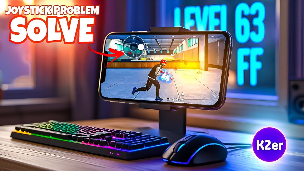Fix Your K2er Joystick Problem NOW😱! Best K2er Settings For Smooth Free Fire Gameplay 🔥