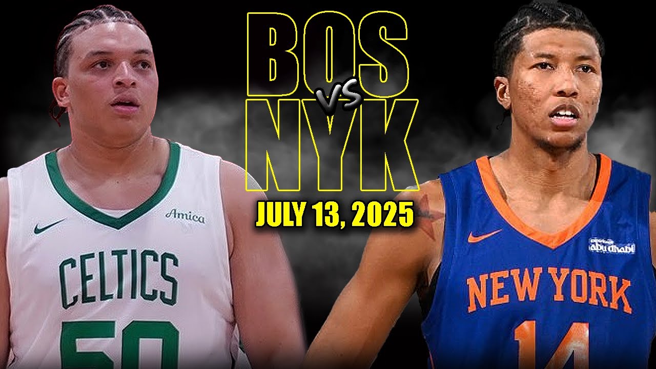 Boston Celtics vs New York Knicks Full Game Highlights - July 13, 2025 | NBA Summer League