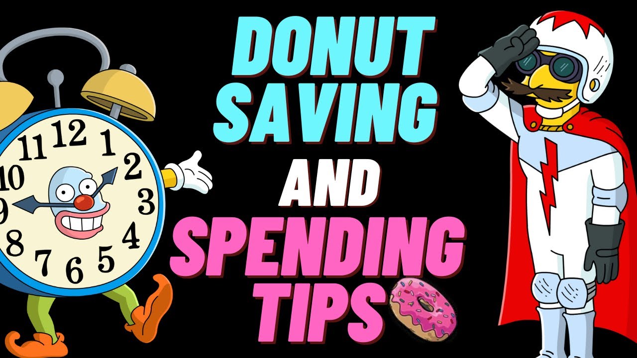 The Simpsons Tapped Out: Donut Spending and Saving Tips for the NEW Circus Update!