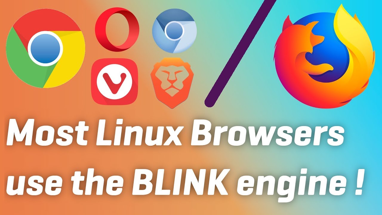 Does every Linux browser run on Blink, Chrome's engine ?