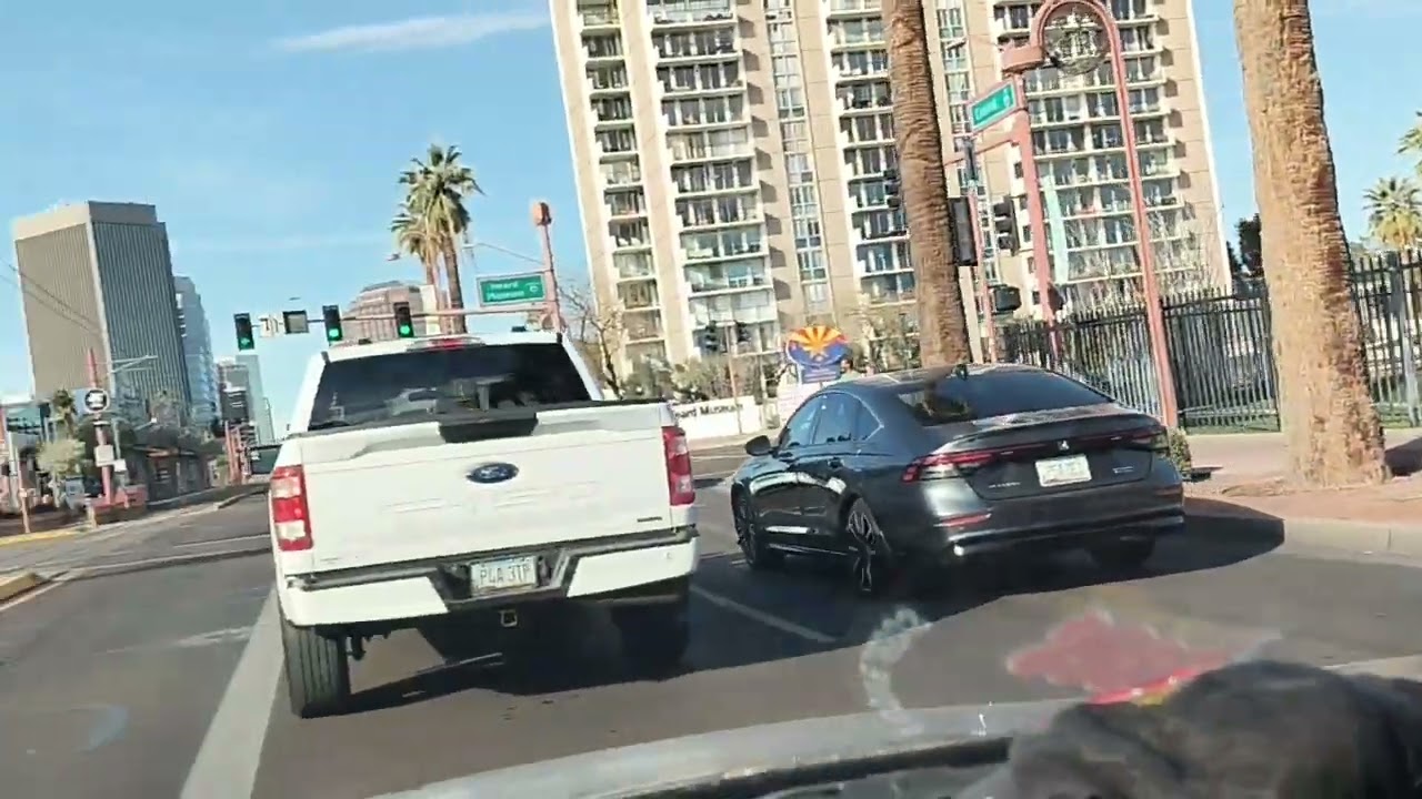 Central Ave Phoenix AZ to North Phoenix.