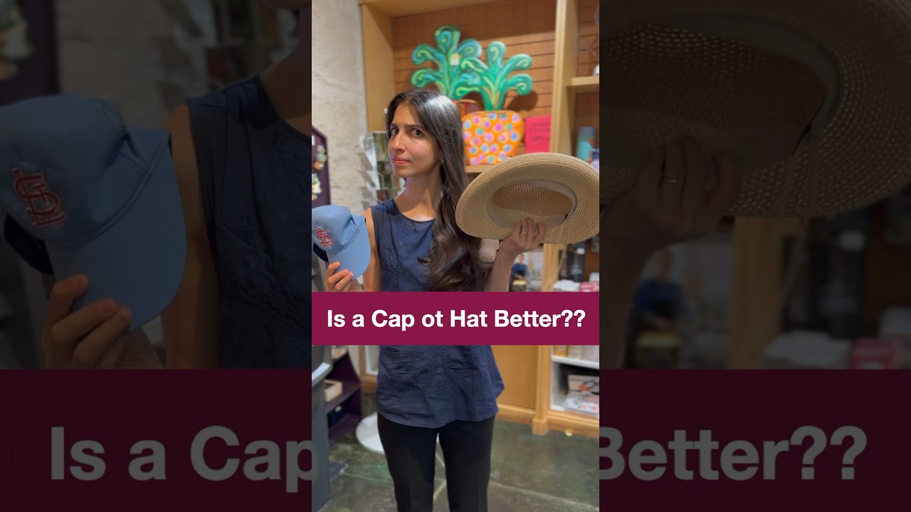 Is a Cap or Hat better for Sun protection? #shorts #sun