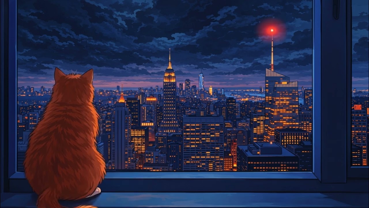 LoFi - City Lights Through the Rain