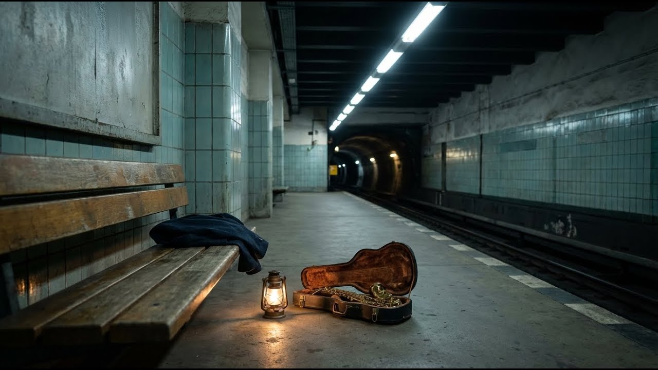 🚇 Underground Metro Jazz Platform | Quiet Subway Night Ambience
🎷 Midnight Subway Jazz Platform | D
