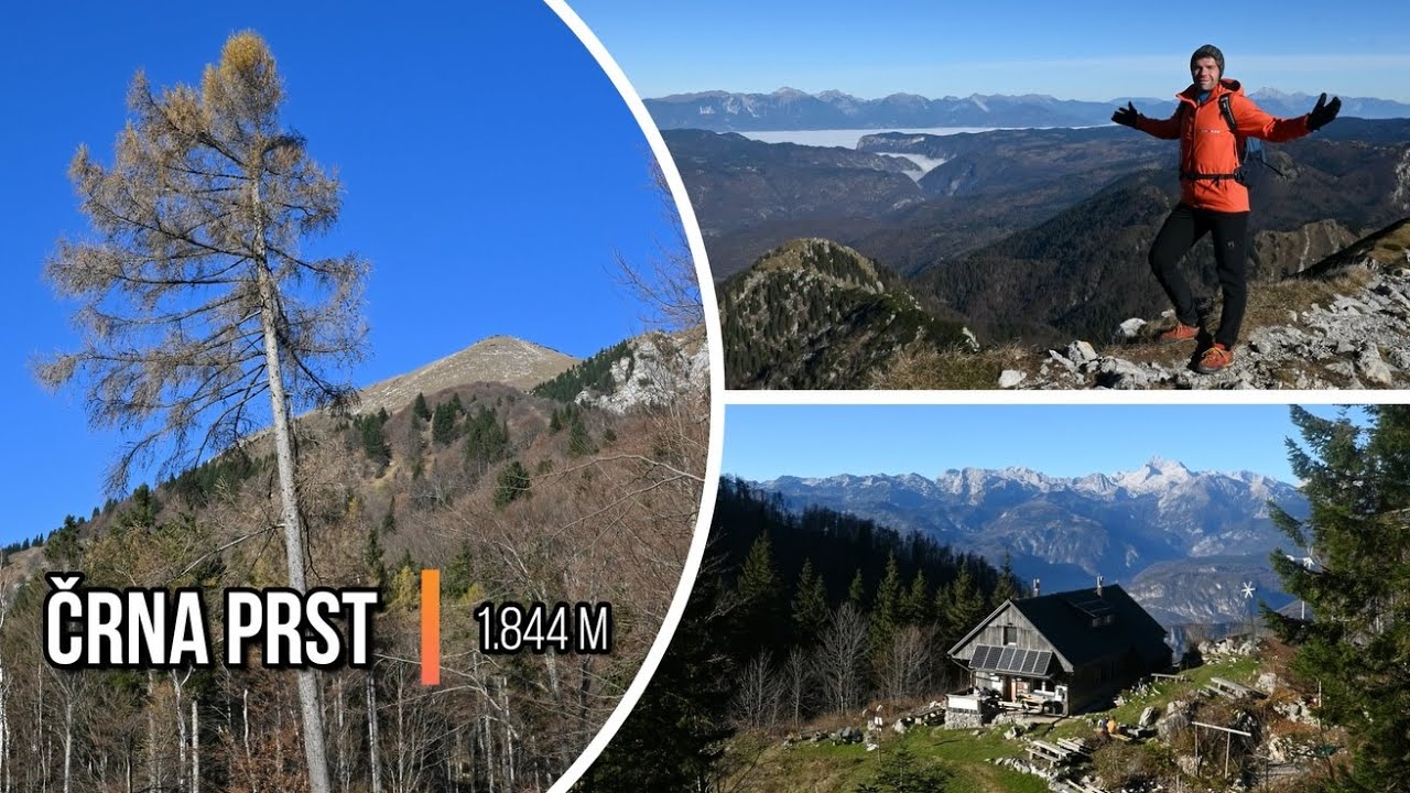 Peš iz Baške grape v Bohinj. ČRNA PRST s pogledom na TRIGLAV. |Best hikes in Slovenia|