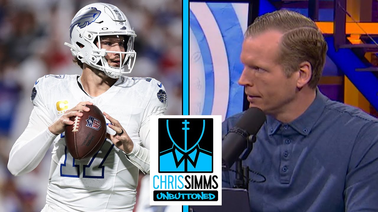 Can Jaguars contain Josh Allen and Bills' rushing attack? | Chris Simms Unbuttoned | NFL on NBC