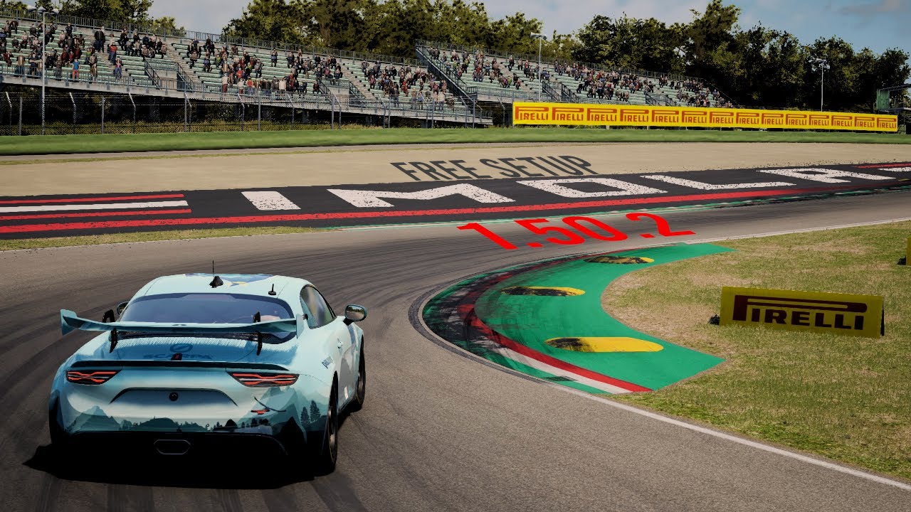 FREE SETUP Imola 1:50:2 Alpine A110