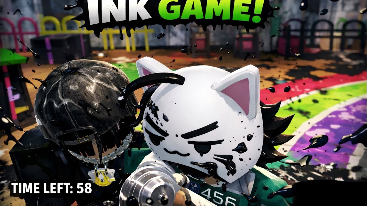 Ink game we rebelled￼ ￼#roblox #inkgame #rebellion #bruh #gameplay #fyp 