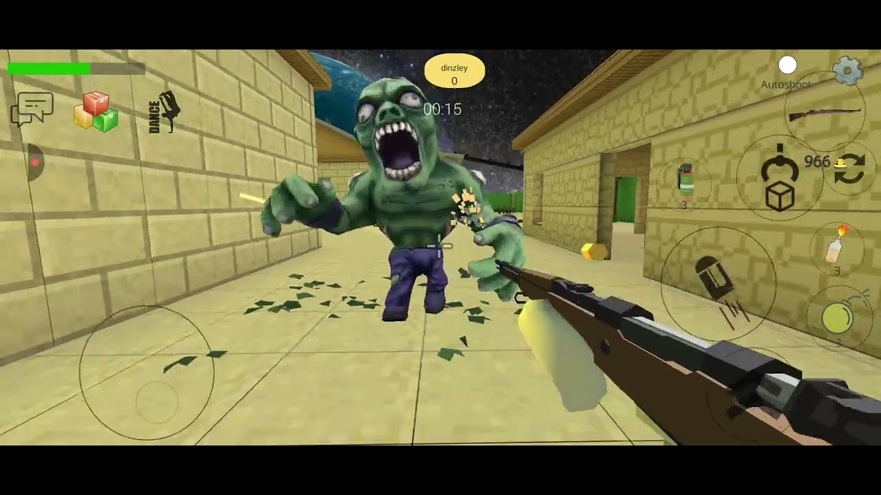 Playing aku gun