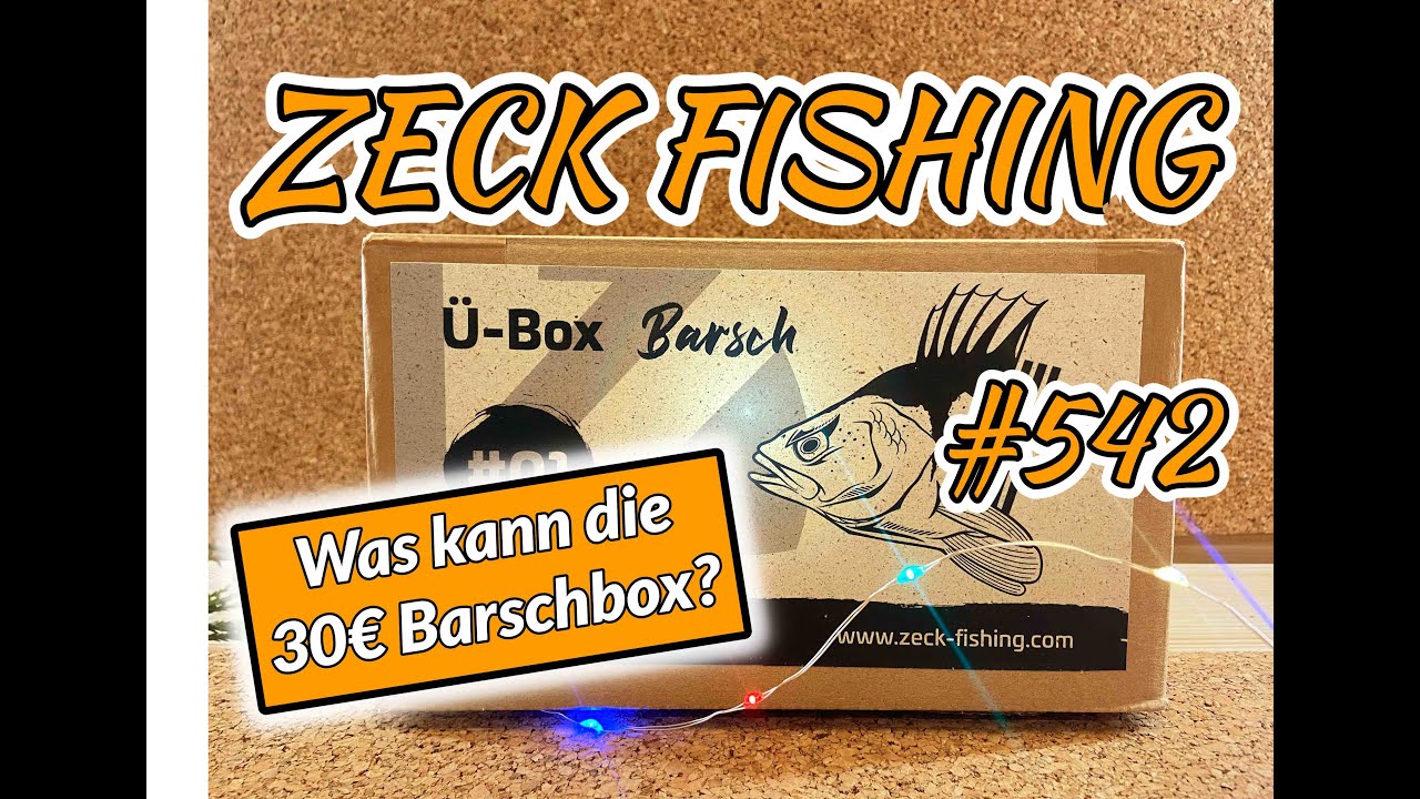 Zeck Fishing Überraschungsbox Barsch! Unboxing #1 von 4!