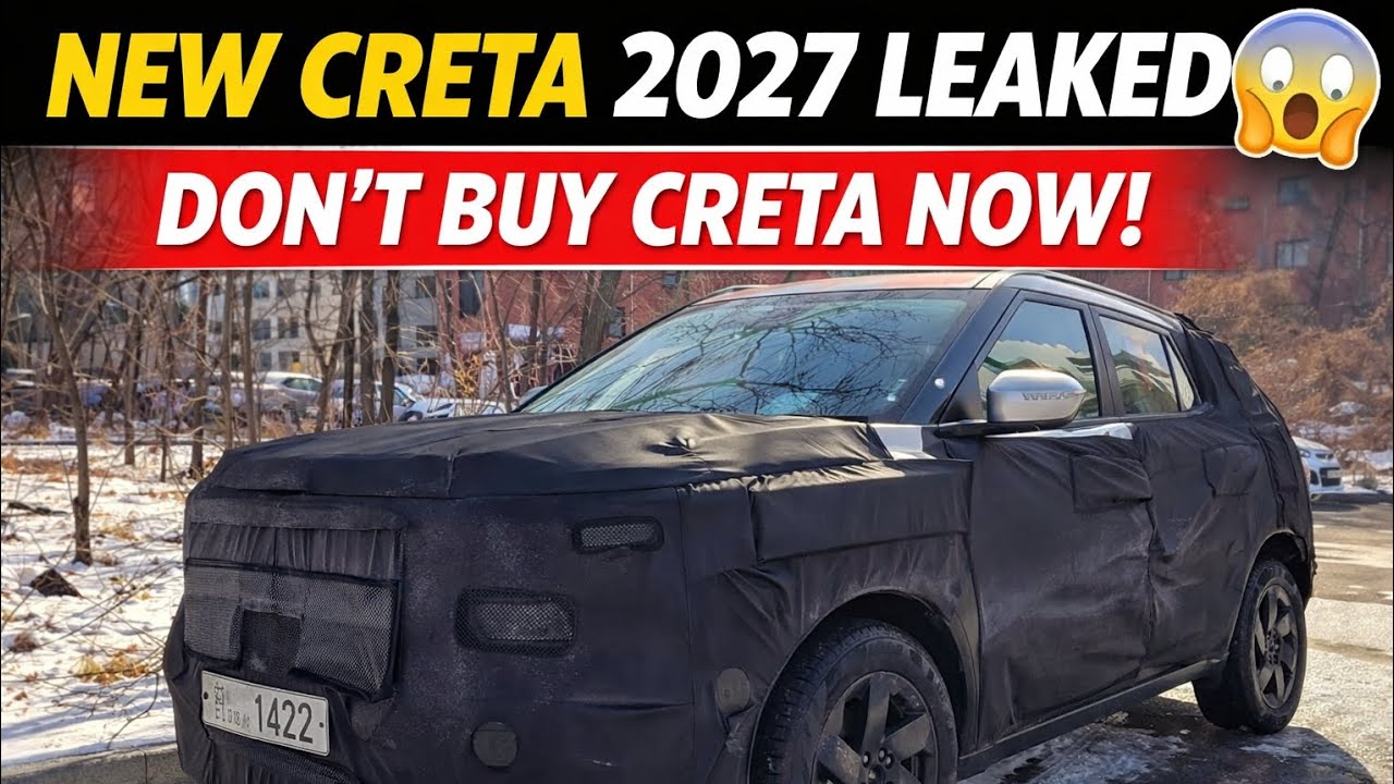 “NEW CRETA LEAKED 😱”“2027 Model FULL DETAILS!”#HyundaiCreta #NewCreta2027 #CretaLeaks #SUVIndia 