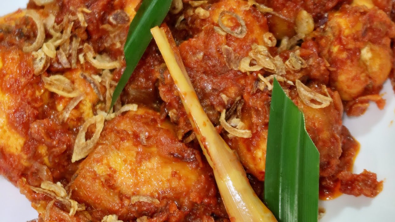 Resepi Ayam Masak Merah Bawang Goreng