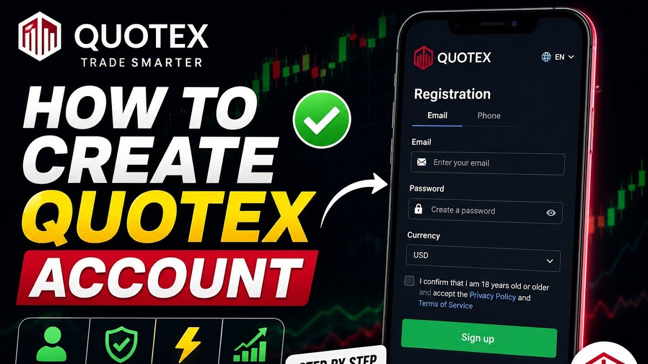How To Create Quotex Account 2026 | Complete Step By Step Guide