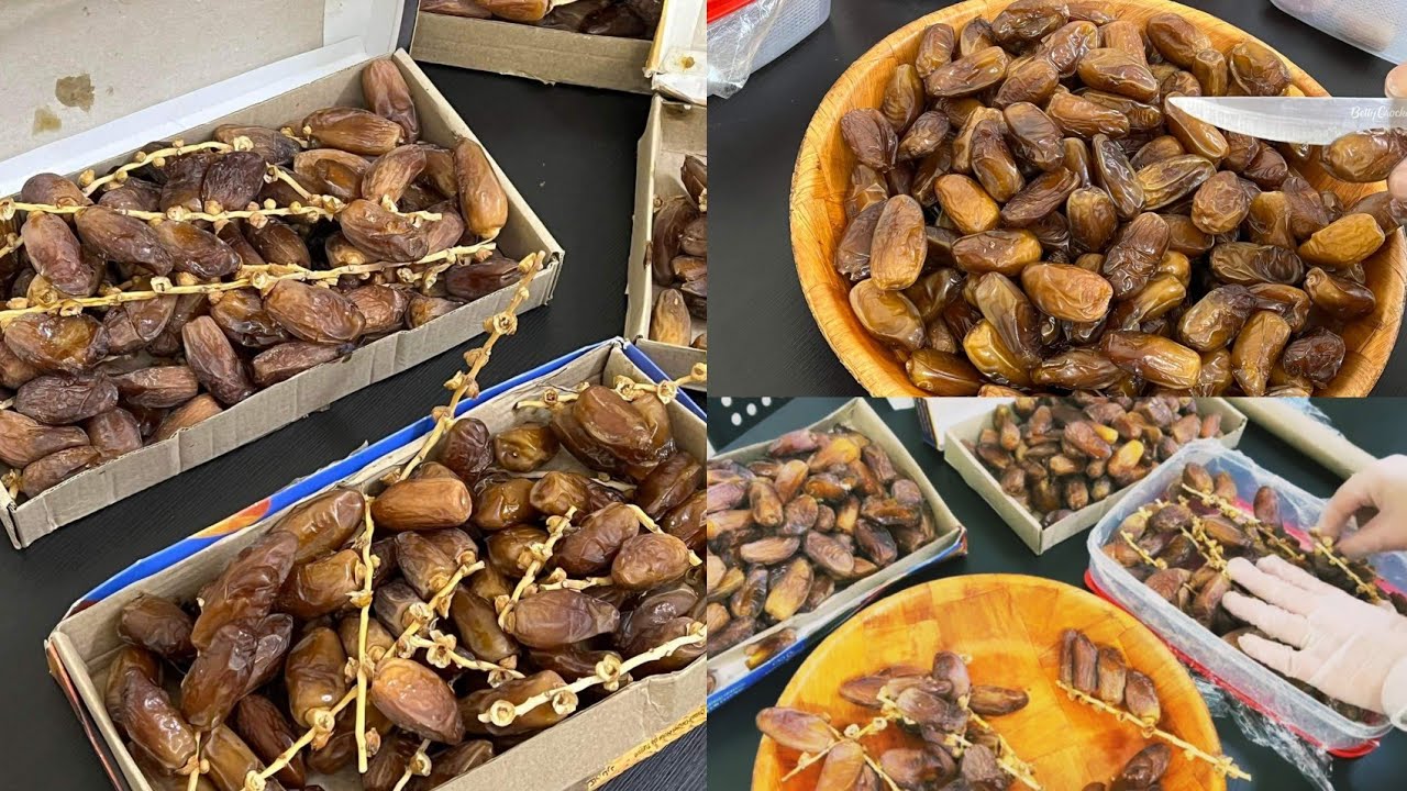 جاني تمر من تونس 🇹🇳 كيفية الاحتفاظ بالتمر  لمدة طويلة  بديت في تحضيرات رمضان   🌙 2022🤲