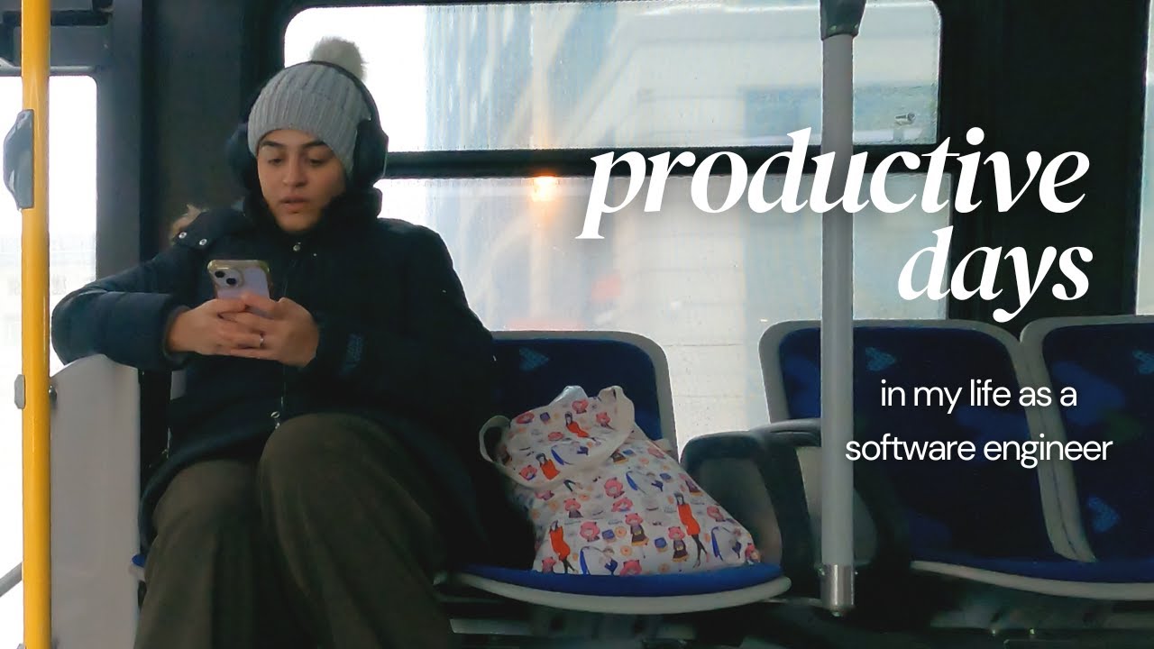 productive days in my life | winter days, what I eat, 9-5 office days, work from home