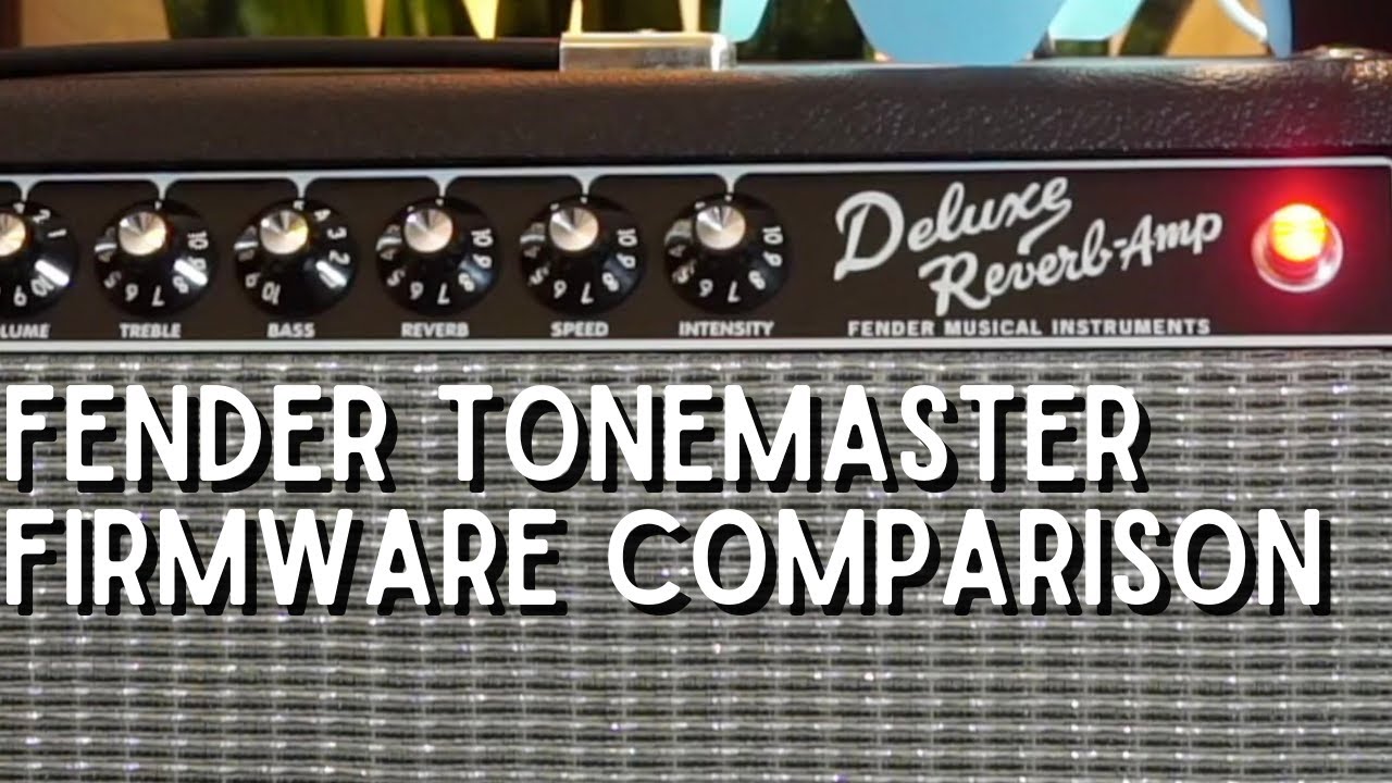 Fender Tonemaster DRRI Firmware Comparison - Dry Sounds