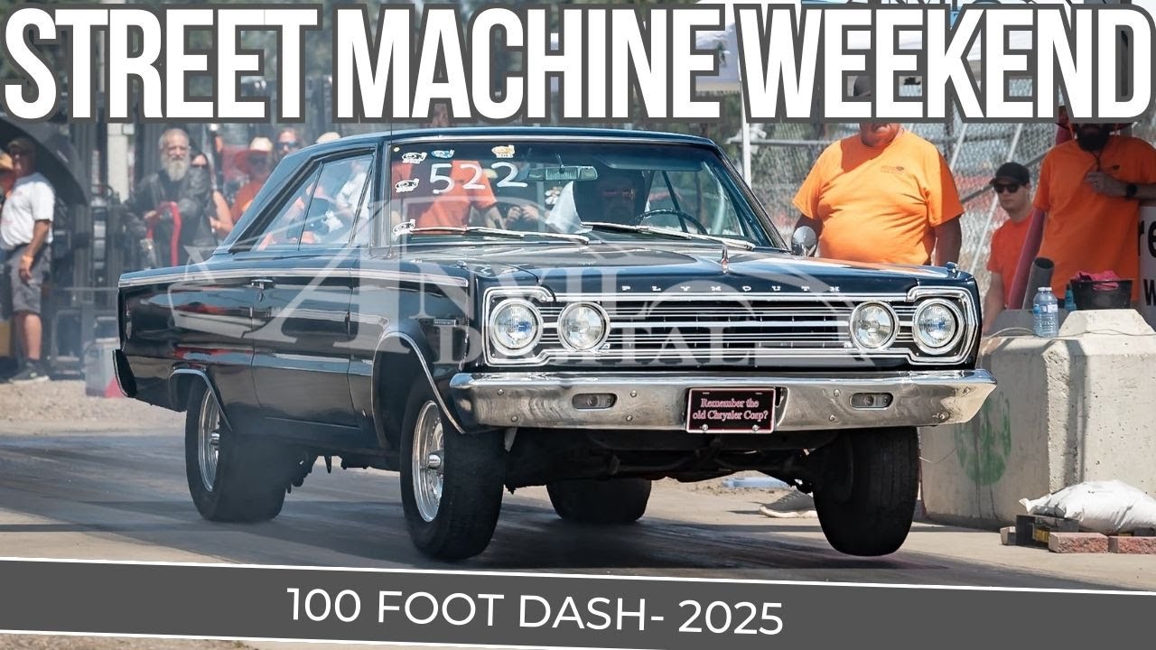 Street Machine Weekend 2025 | 100 Foot Dash Drag Racing