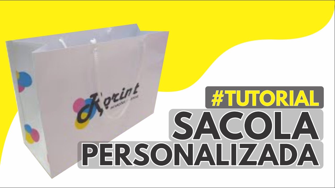 SACOLA DE PAPEL PERSONALIZADA