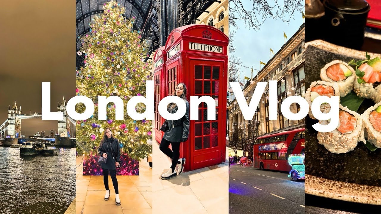 First Day in London Vlog | Exploring London Winter 2024