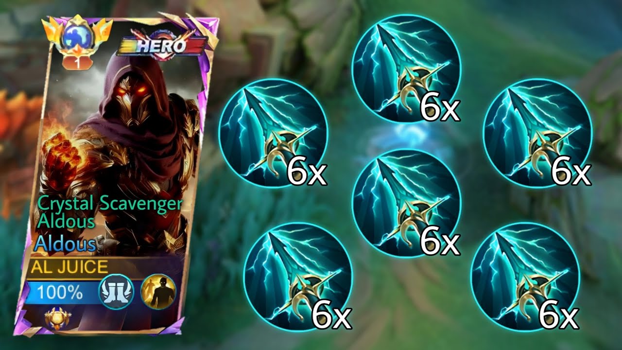 ALDOUS 99999 DAMAGE BUILD | 6x SKY PIERCER IS ABSOLUTELY BRUTAL!!