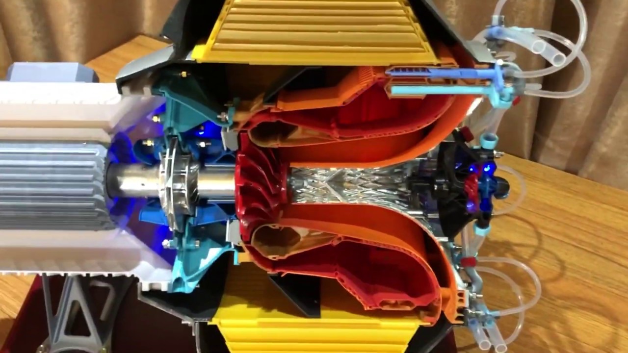 Micro Turbine 3D printing  DIY project. 40 kW . scale 1:1 #capstone redesign