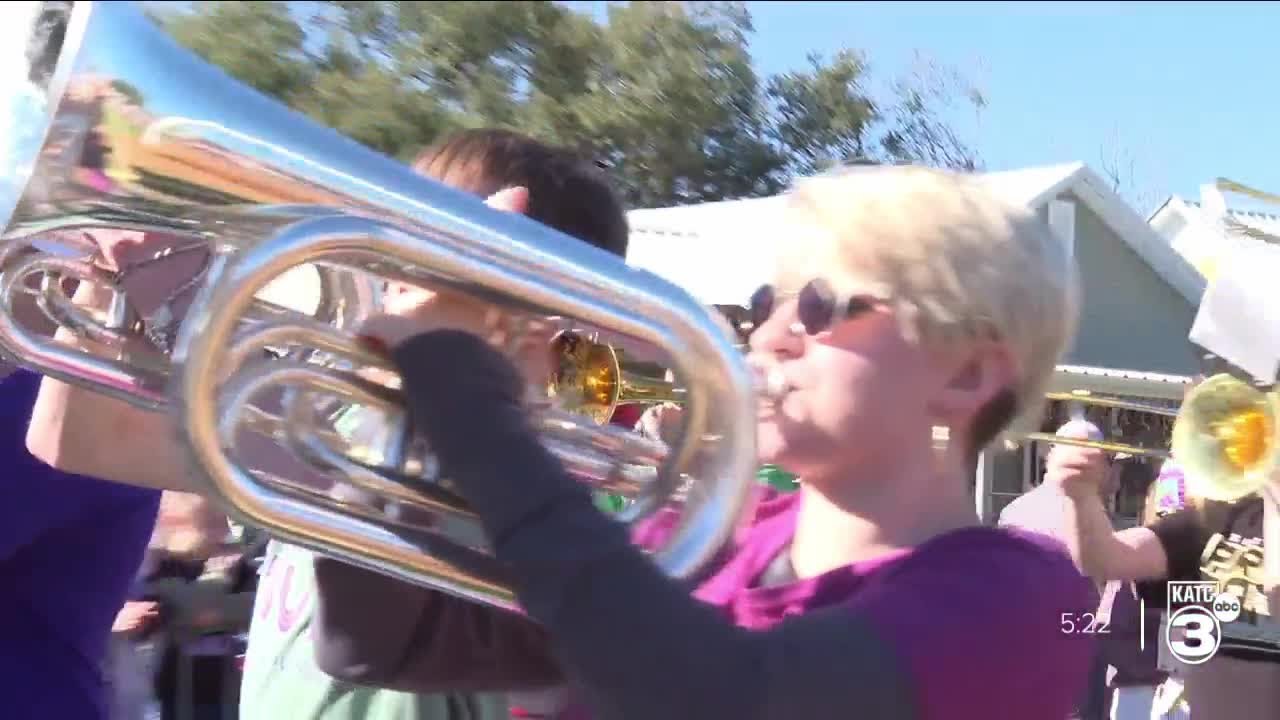 Kaplan Mardi Gras: HS Marching Band