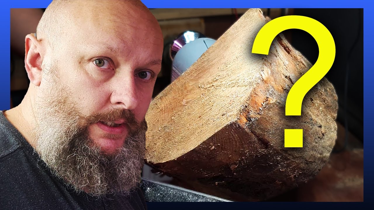 Woodturning - Green Crotch Bowl (I should have stayed in bed)