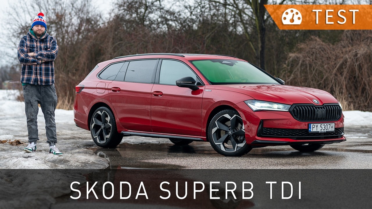 Skoda Superb Combi 2.0 TDI 193 KM 4x4 DSG Sportline (2026) - test [PL] | OTO SUPERB ZA 300.000 ZŁ
