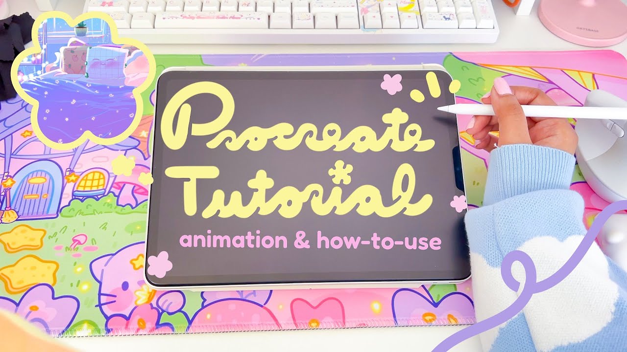 🎀Potatoe's Procreate for Beginners | Animation Included