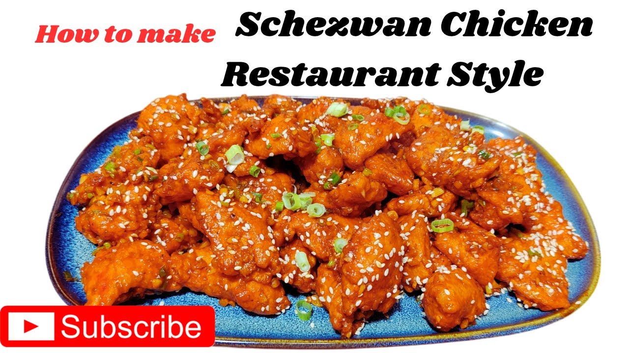 Indo / Chinese Schezwan Chicken / Restaurant Style / Arabian style / Chef Salim