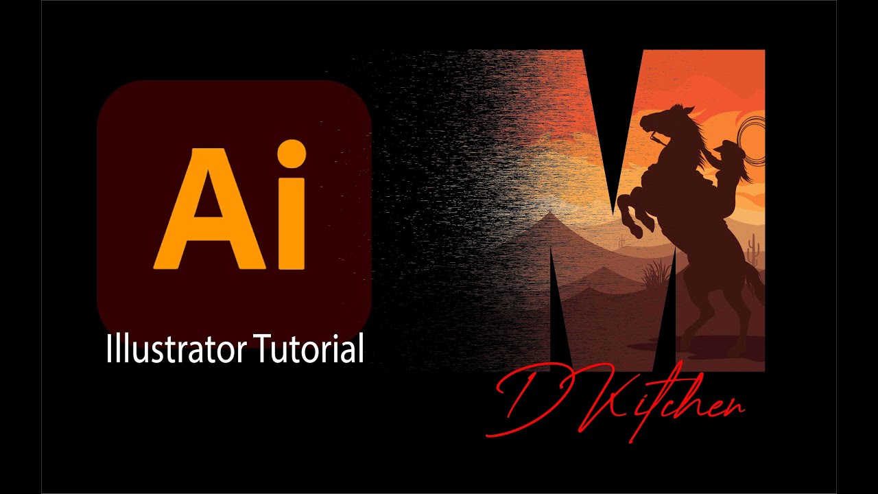 Illustrator Tutorial - Easy way l Pixelate & Mezzotint effects Tricks l Lesson l Graphics Design