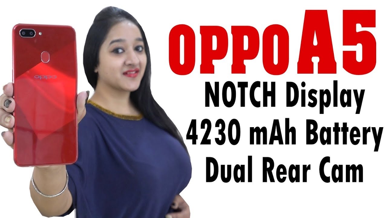 Oppo A5 - Unboxing & Overview in HINDI