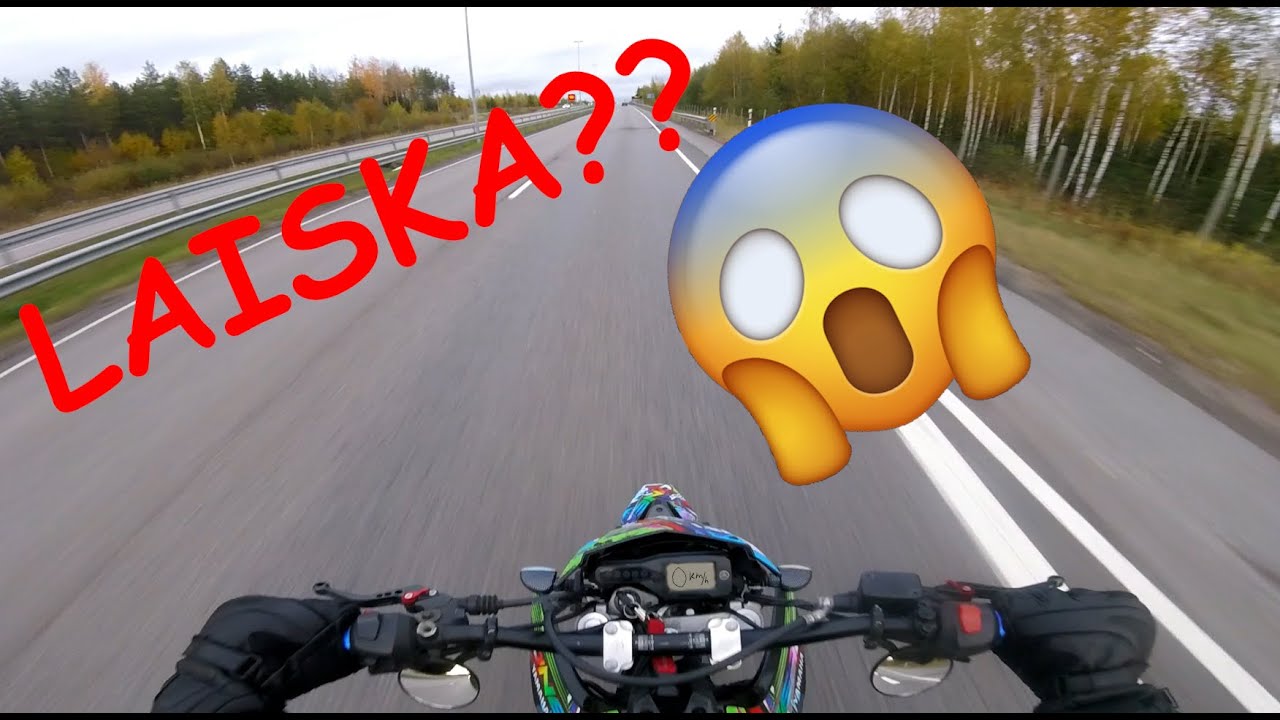LAISKIN WEEÄR!?!? - Yamaha WR125x Ajelua