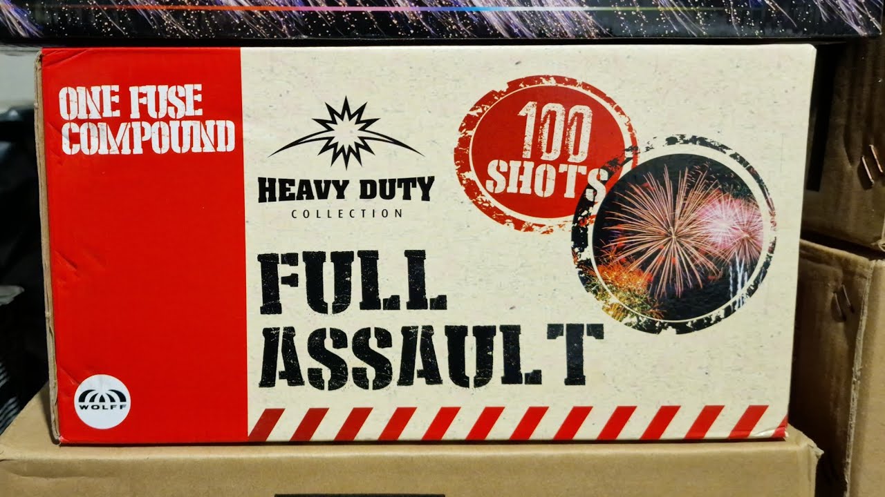 Wolff Vuurwerk - Full Assault - 100sh. 25mm