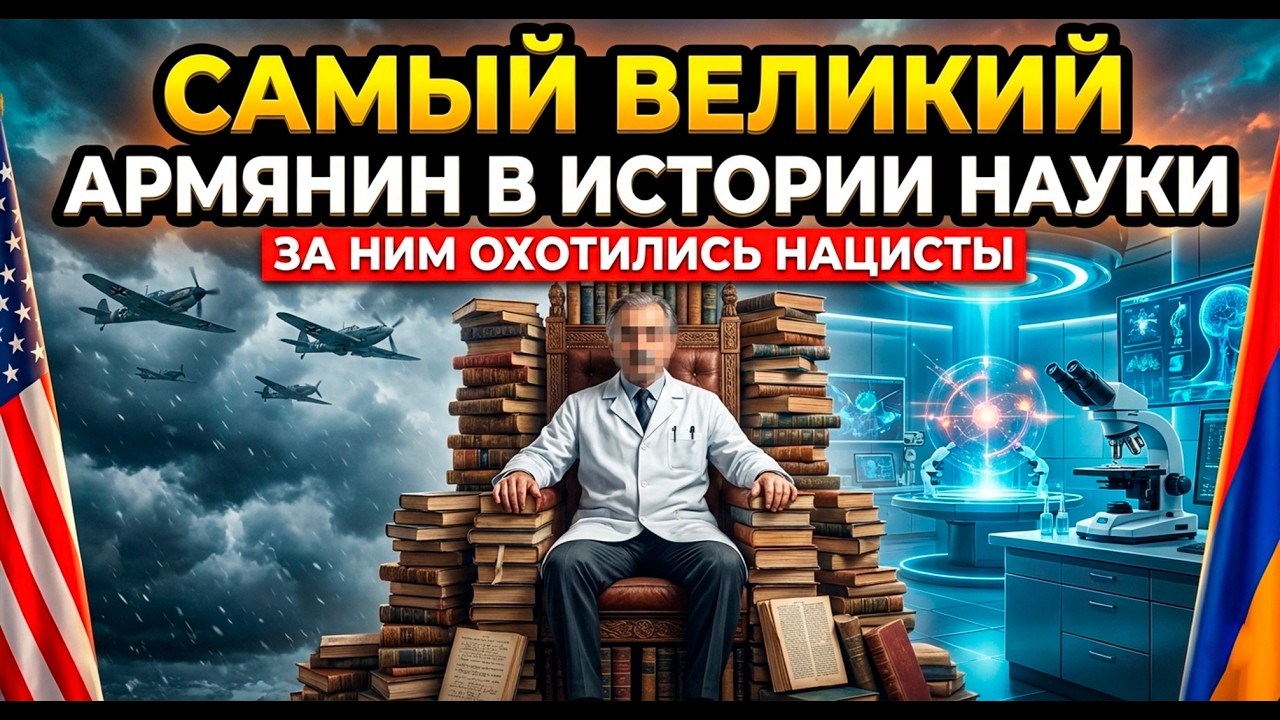 САМЫЙ ТАЛАНТЛИВЫЙ Армянский Учёный. Он СПАС Миллионы жизни, но о нём мало кто знает.